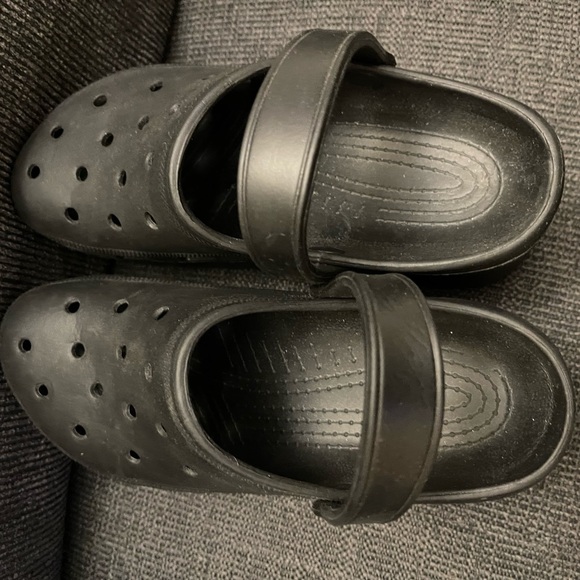 platform black clogs - Picture 5 of 8